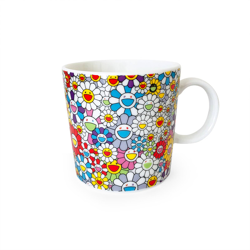 村上隆 花馬克杯 Takashi Murakami Flower Mug by 村上隆 TAKASHI Murakami 