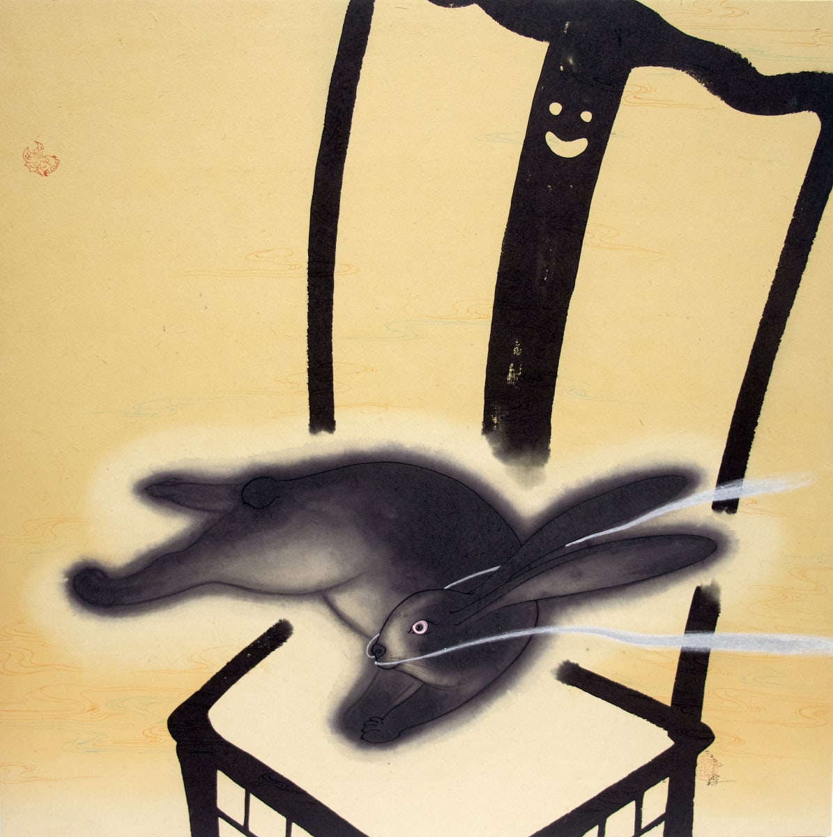 黑家俱84 - 揚眉吐氣 Furniture 84 - Fulfillment of the Rabbit by 蔡名璨 TSAI Ming-Tsan 