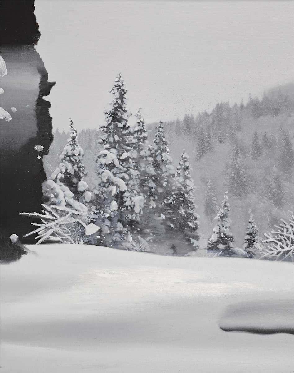 雪中影 Shadow in the Snow by 傅作新 Fu Tso-Hsin, Image 2.