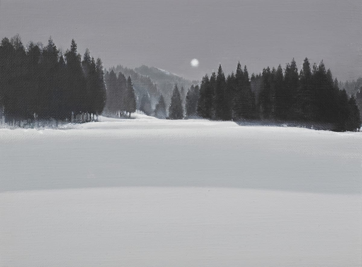 寧靜的月 Serenity by 傅作新 Fu Tso-Hsin, Image 2.