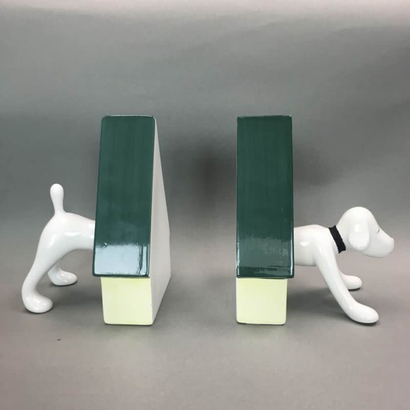 奈良美智狗狗書架Puppy Bookends from the collection of Donna Art