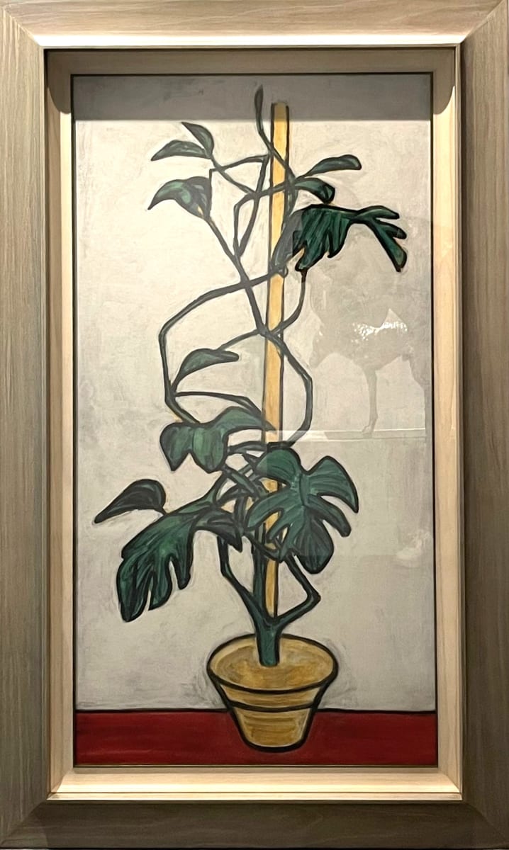 常玉限量版畫 - 盆栽 Potted Plant by 常玉 Sanyu 