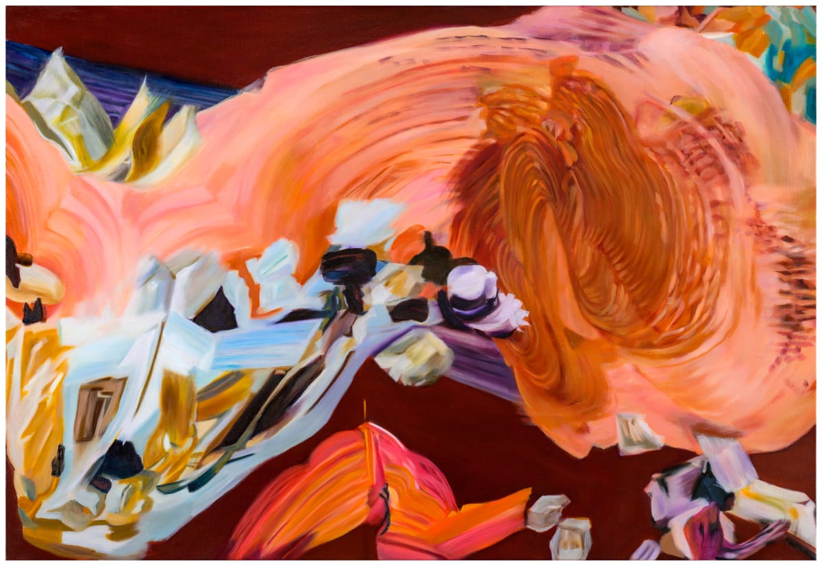 醉芙蓉 Tipsy Hibiscus by 游幸姍 YU Hsing-Shan 