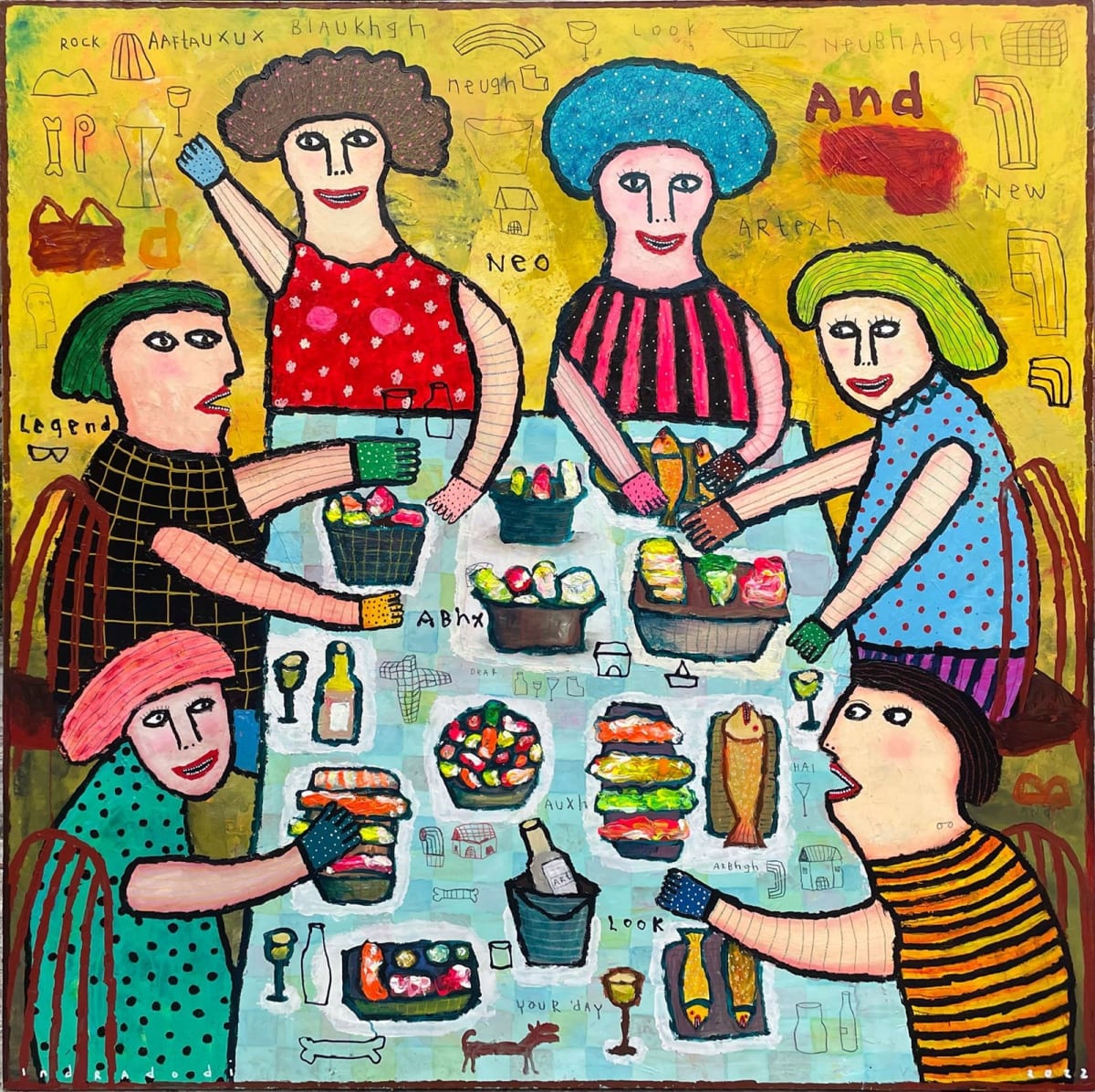晚餐系列18 Dinner Series 18 by 印德拉·多迪 Indra DODI, Image 1.