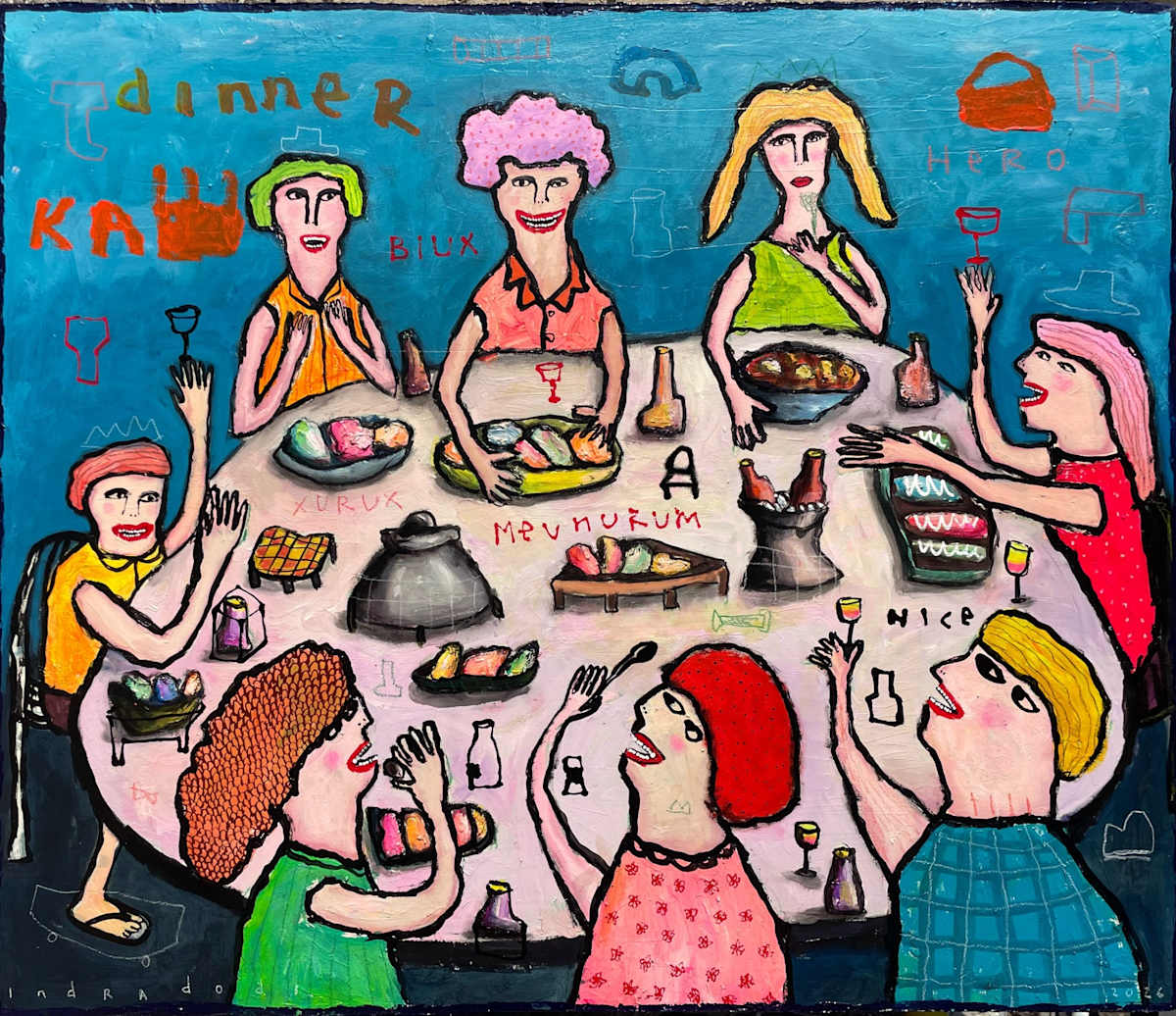 晚餐系列 62 Dinner series 62 by 印德拉·多迪 Indra DODI, Image 1.