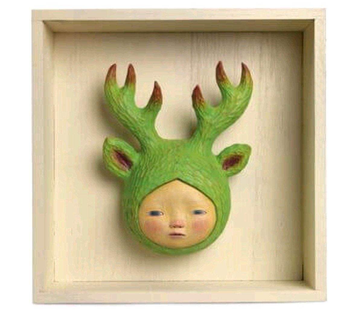 中村萌鹿角雕塑 Grown Horns by 中村萌 NAKAMURA Moe 