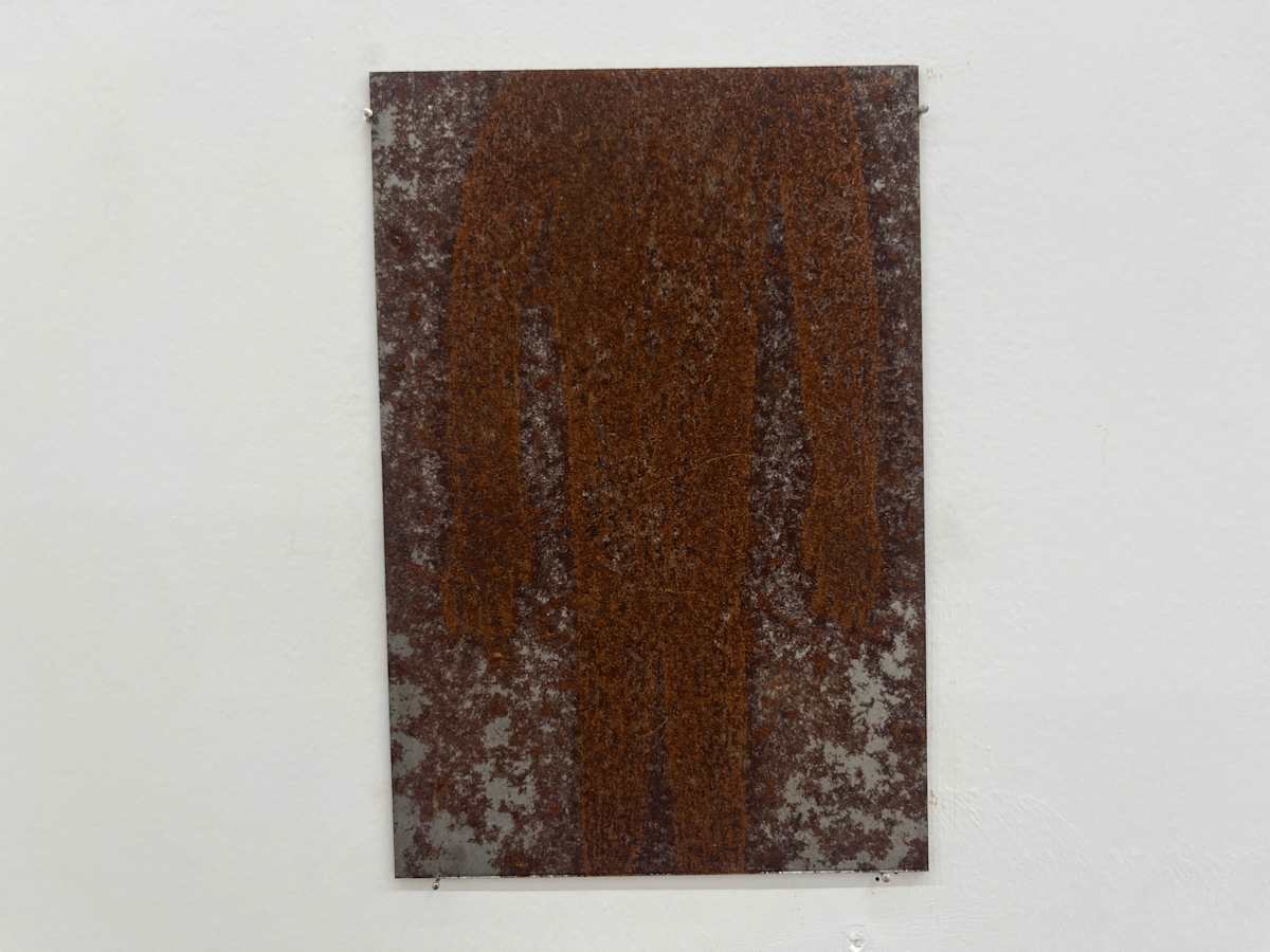 鏽蝕畫 Rust Drawing by 盧淳天 NO Sooncheon, Image 1.