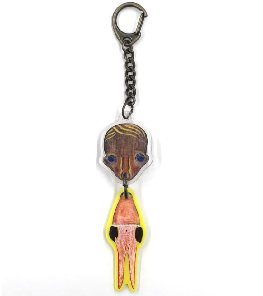 加藤泉鑰匙圈 (黃) Izumi Kato - Keychain (Yellow) by 加藤泉 IZUMI KATO 