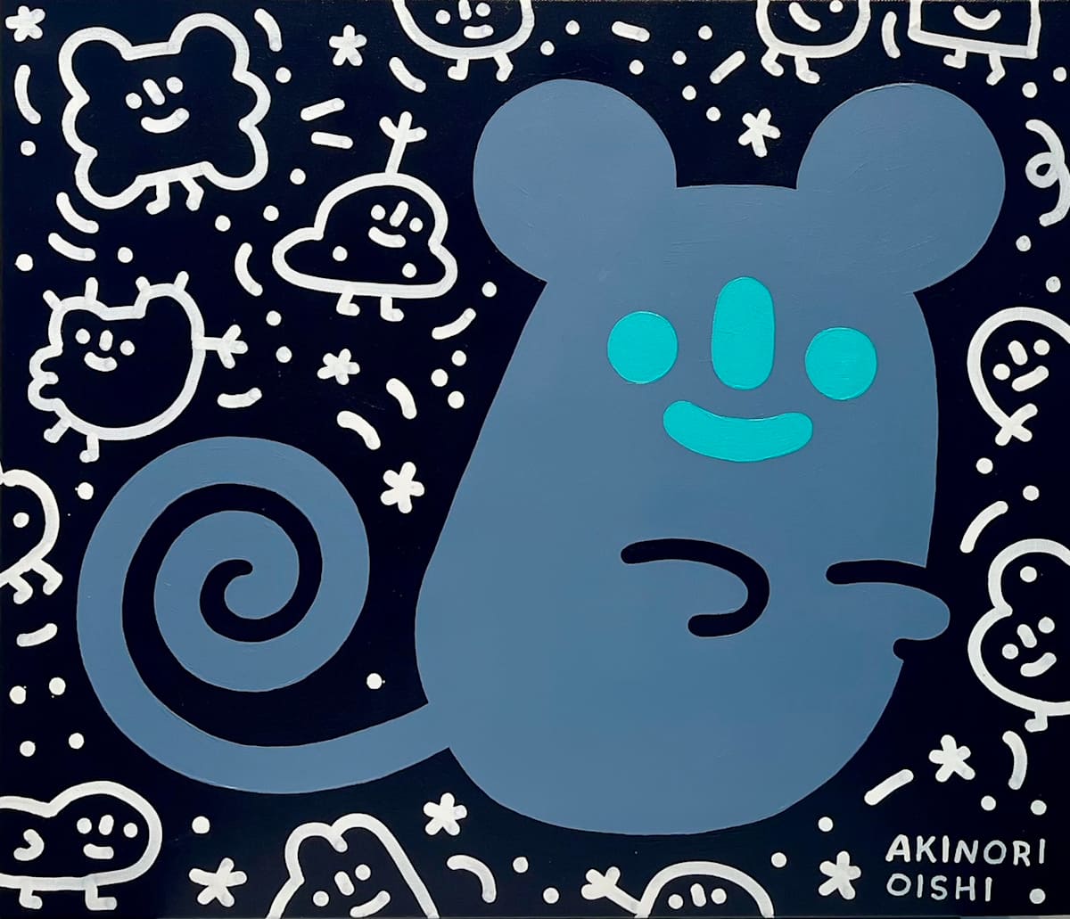 生肖系列-鼠 Zodiac Series-Rat by 大石曉規 Akinori Oishi, Image 2.