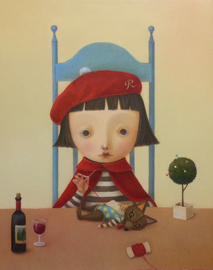 大紅帽小野狼 Day Go to Forest by 深瀨優子 FUKASE Yuko, Image 1.