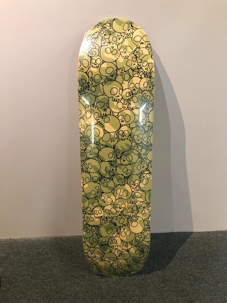 村上隆 骷顱頭滑板 by 村上隆 TAKASHI Murakami 
