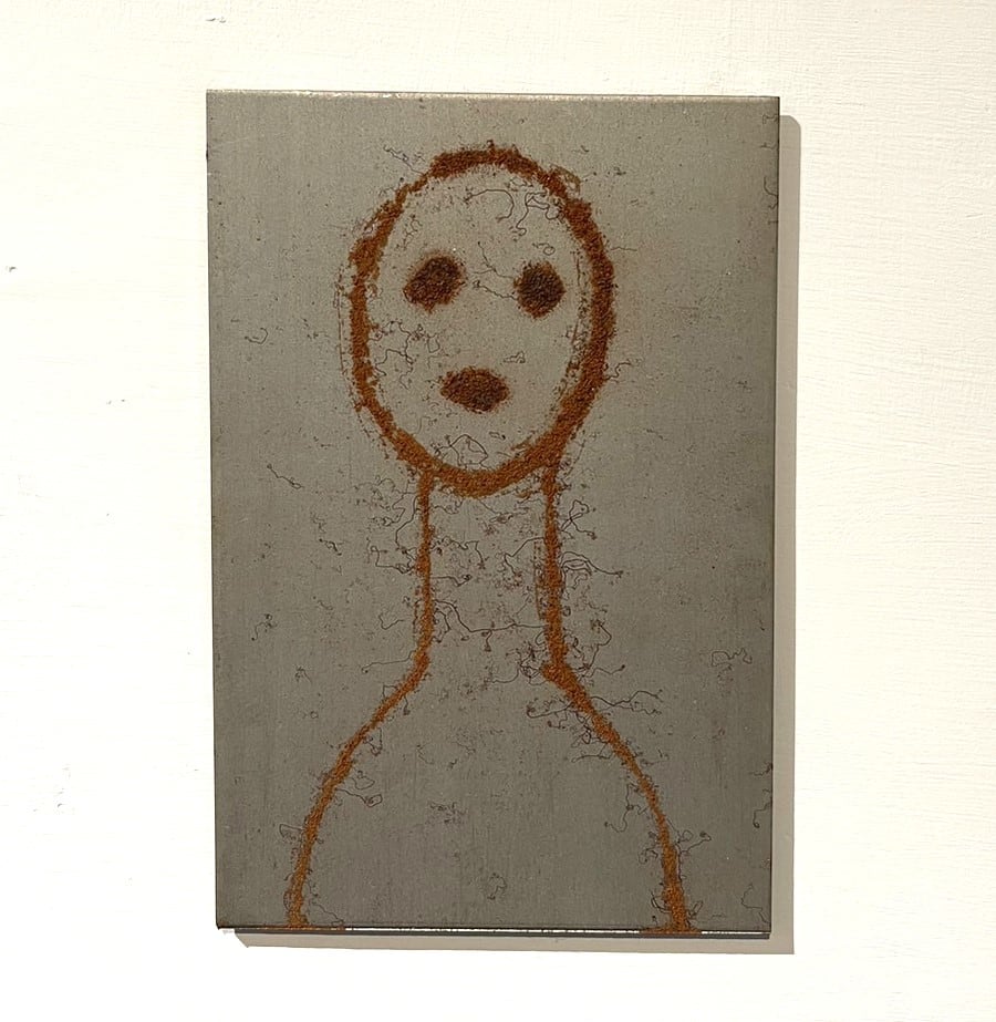 鏽蝕畫 4 Rust Drawing 4 by 盧淳天 NO Sooncheon, Image 2.