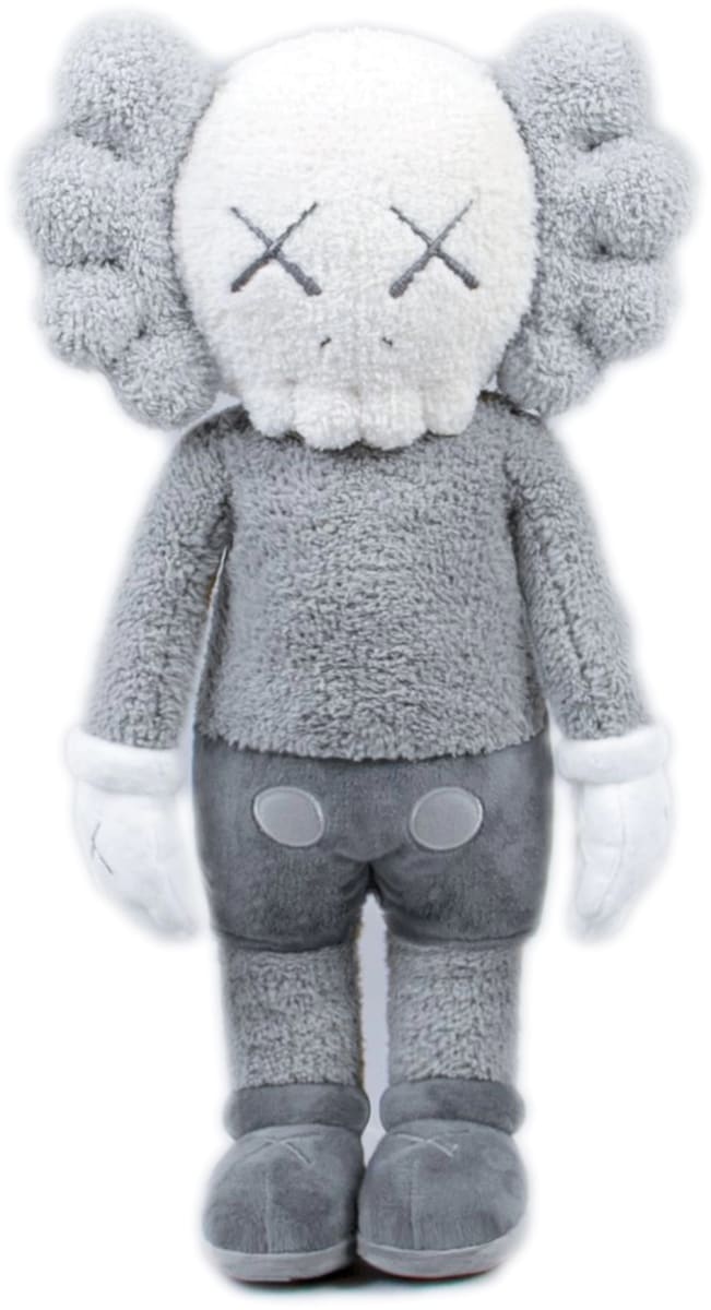 KAWS HOLIDAY Hong Kong 填充娃娃 Plush Grey by KAWS 