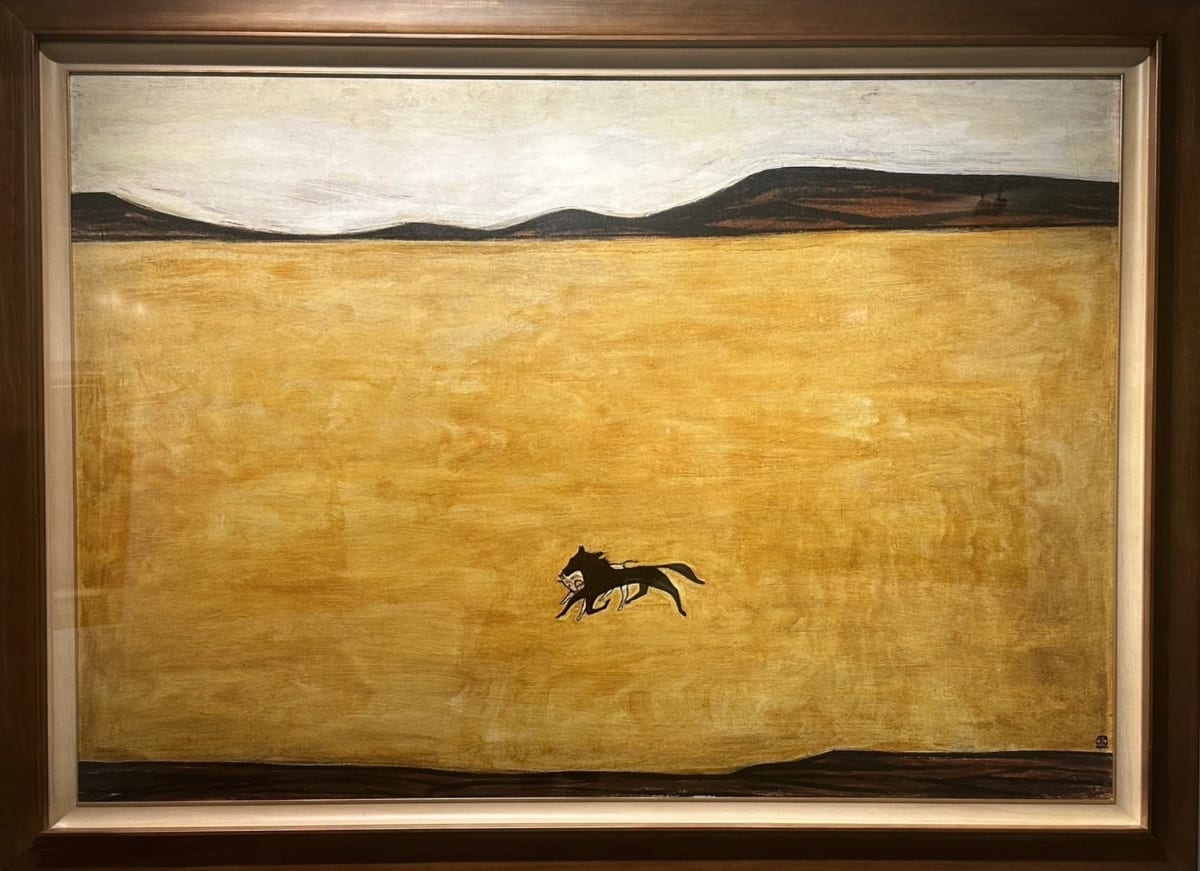 Sanyu Limited Print - Horse (Framed) by 常玉 Sanyu 