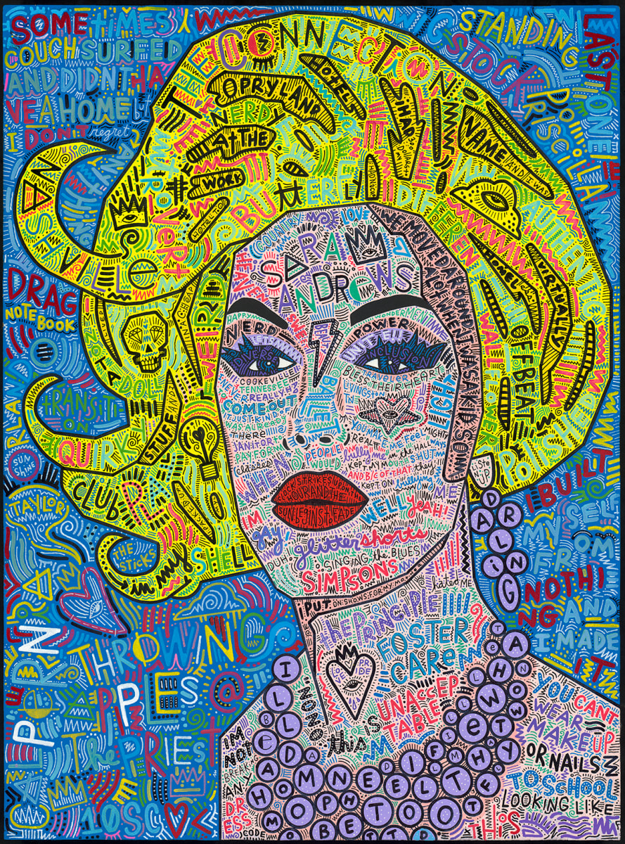 莎拉‧安德魯絲：芝加哥變裝皇后系列 SARA ANDREWS: Drag Landscapes - Chicago by 坦尼斯 Tennessee Loveless 