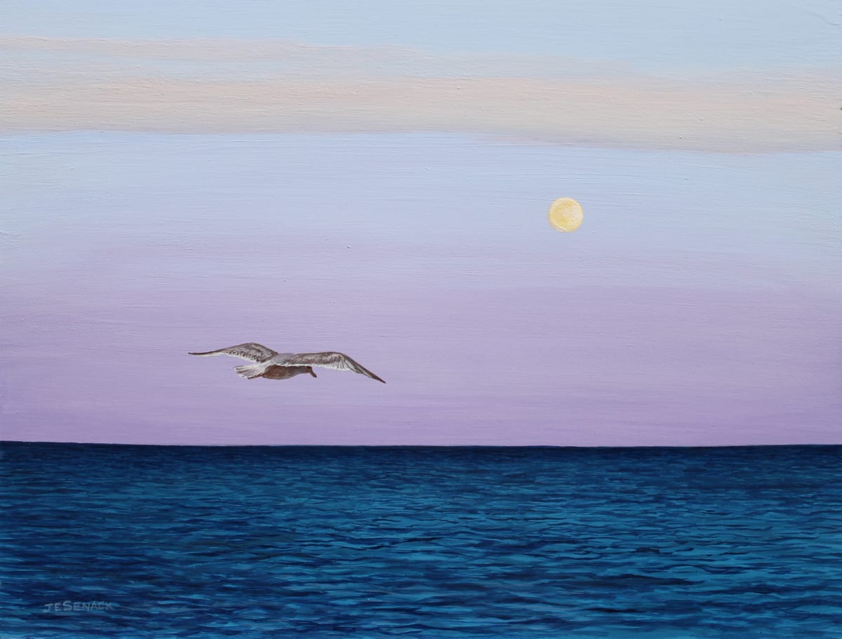#250 Solstice Moon by J Elaine Senack, Image 2.