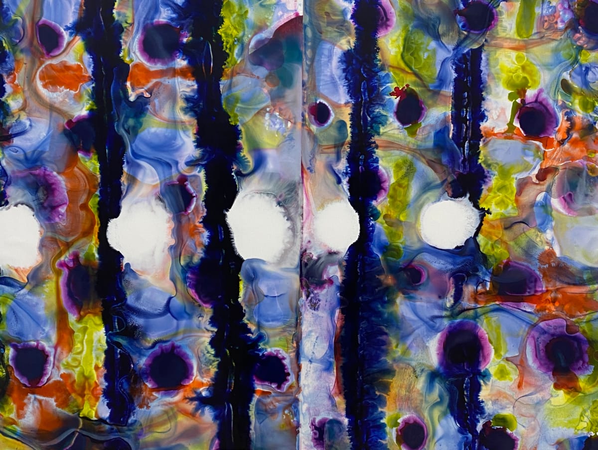 Shibori #18 by Mary Zeran 