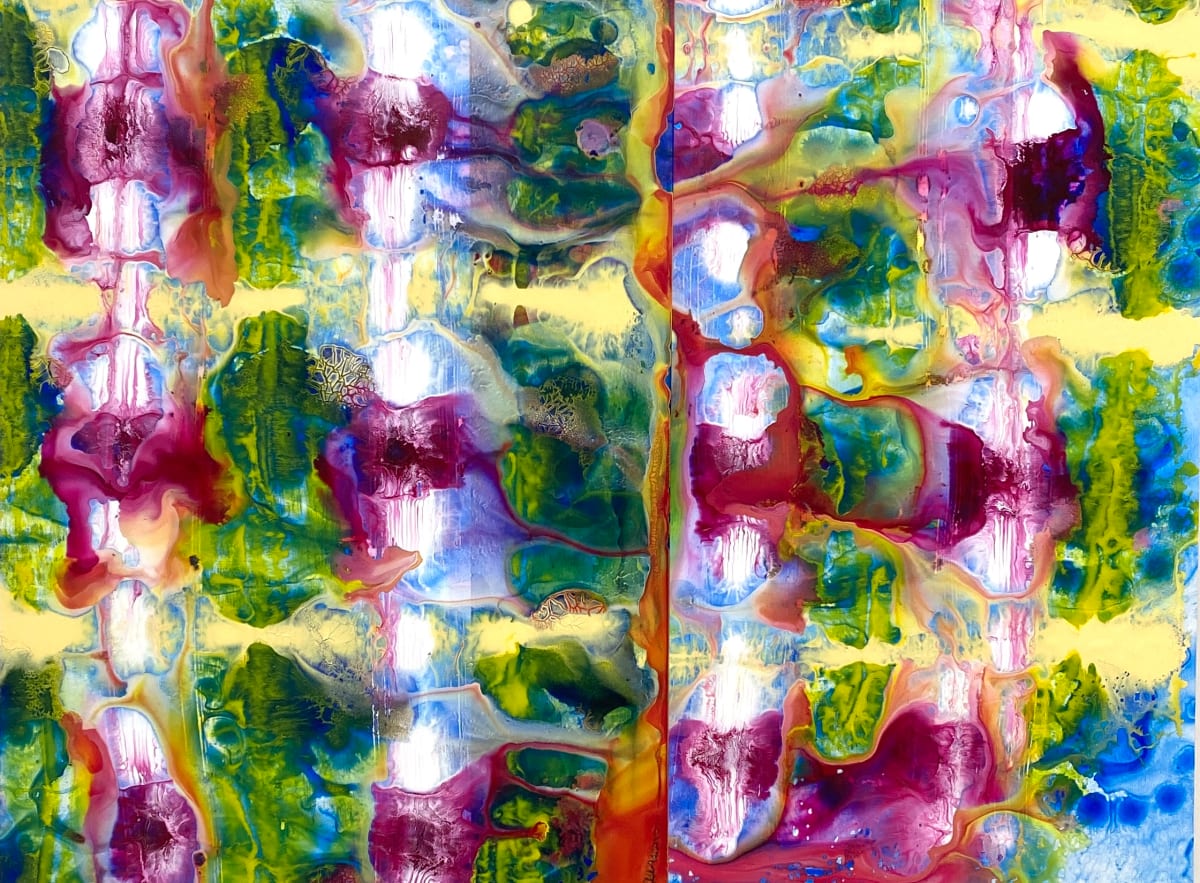 Shibori #54 by Mary Zeran 