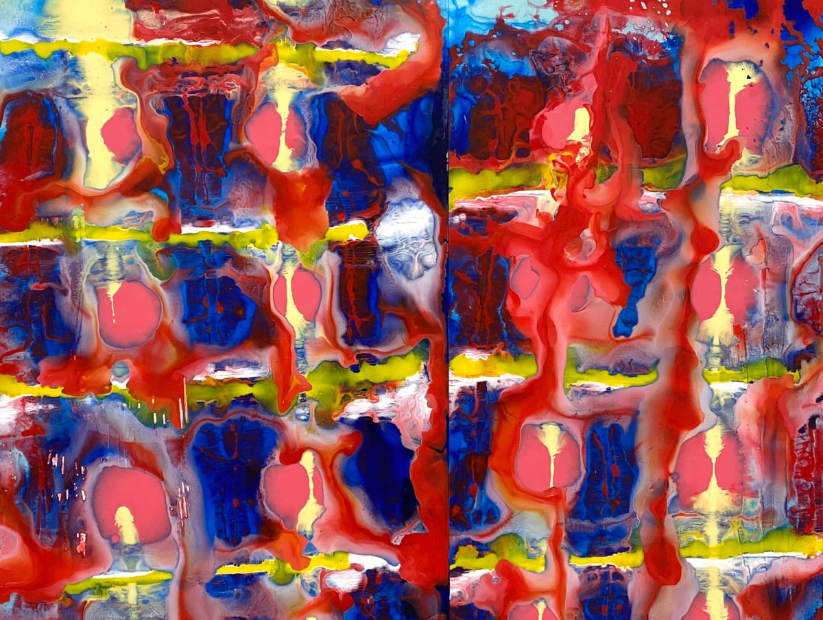 Shibori #60 by Mary Zeran 