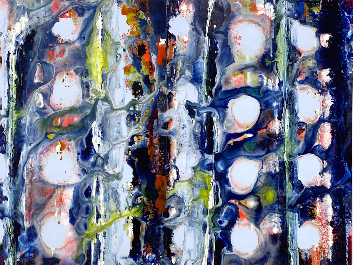 Shibori #41 by Mary Zeran 