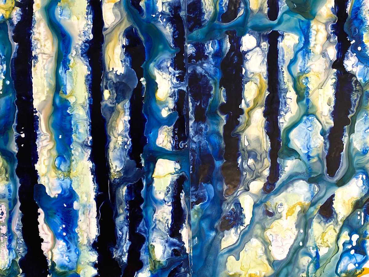 Shibori #90 by Mary Zeran 