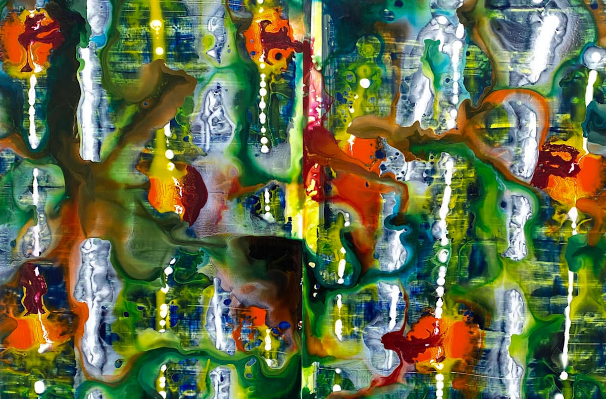 Shibori #91 by Mary Zeran 