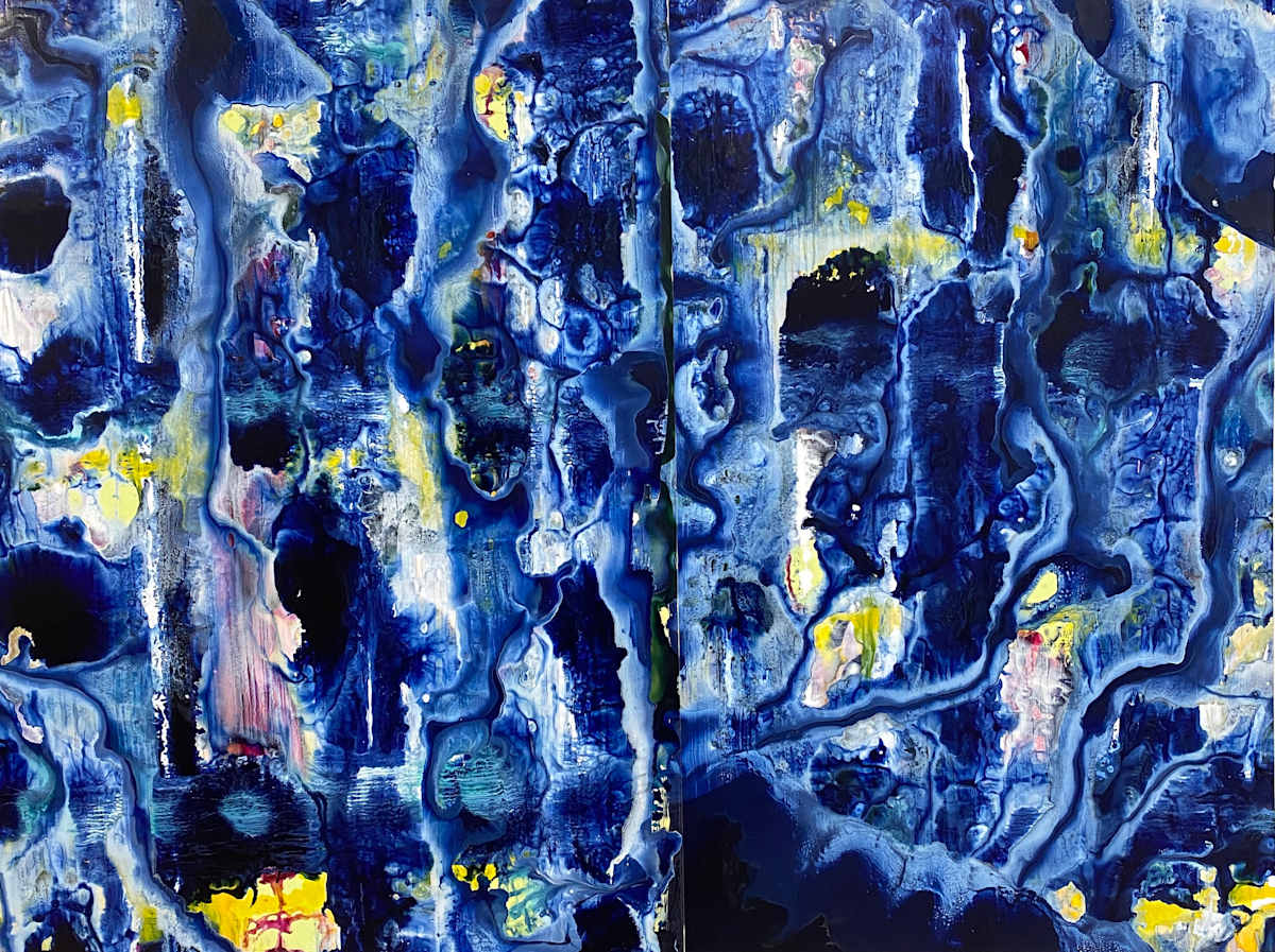 Shibori #92 by Mary Zeran 