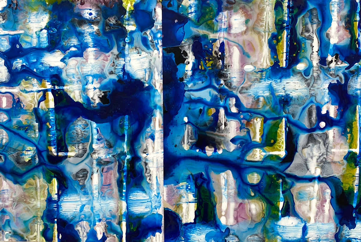 Shibori #64 by Mary Zeran 