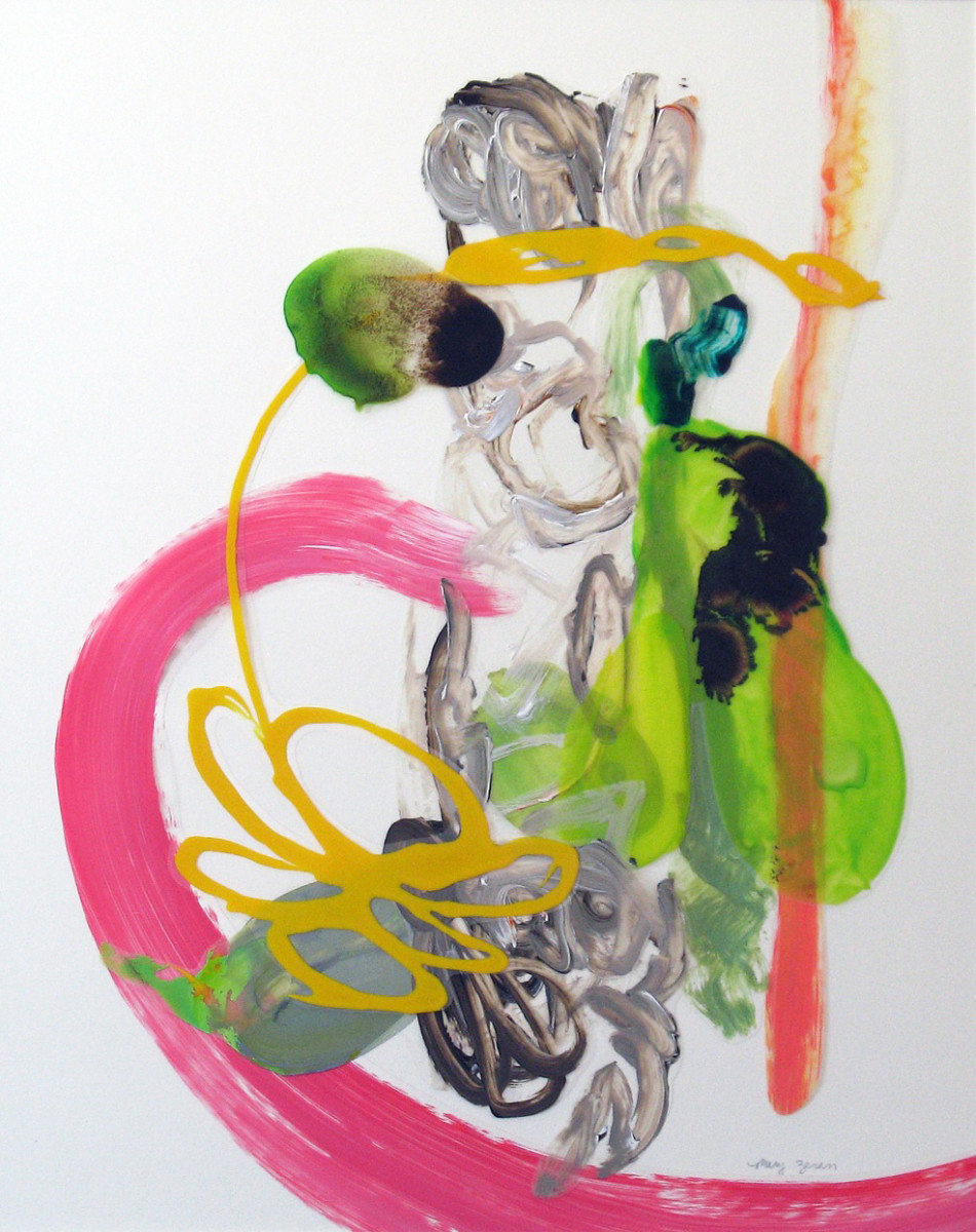 Lichen and Clouds by Mary Zeran 