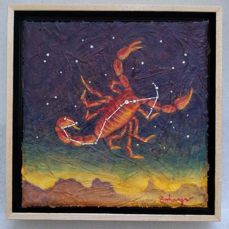 Constellation Scorpius by Lisa Bohnwagner 