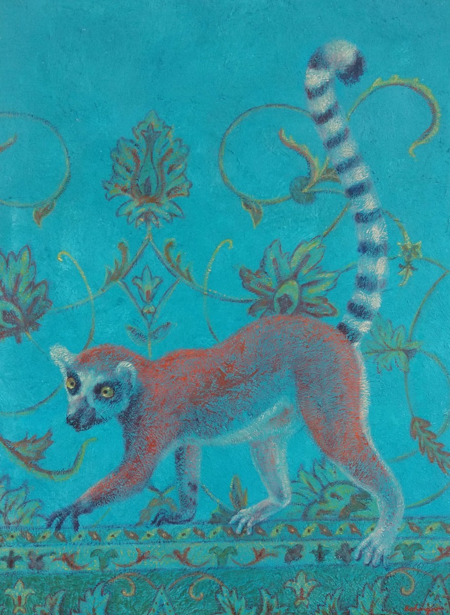 Lemur on a Walk by Lisa Bohnwagner 