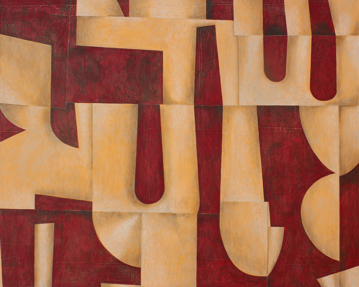 Post Dogmatist Painting #0936 by Cecil Touchon 