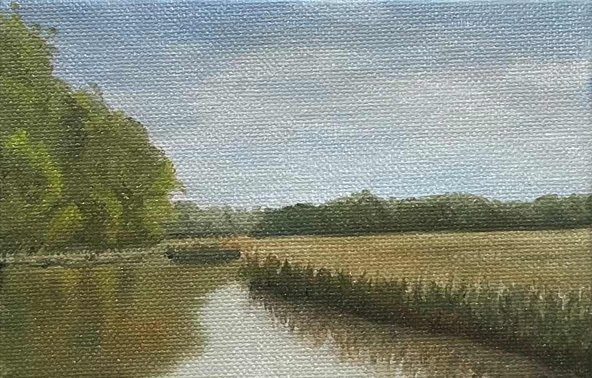 Postcard Piece: Awendaw by Barbara Teusink  Image: A4A Postcard: Awendaw 