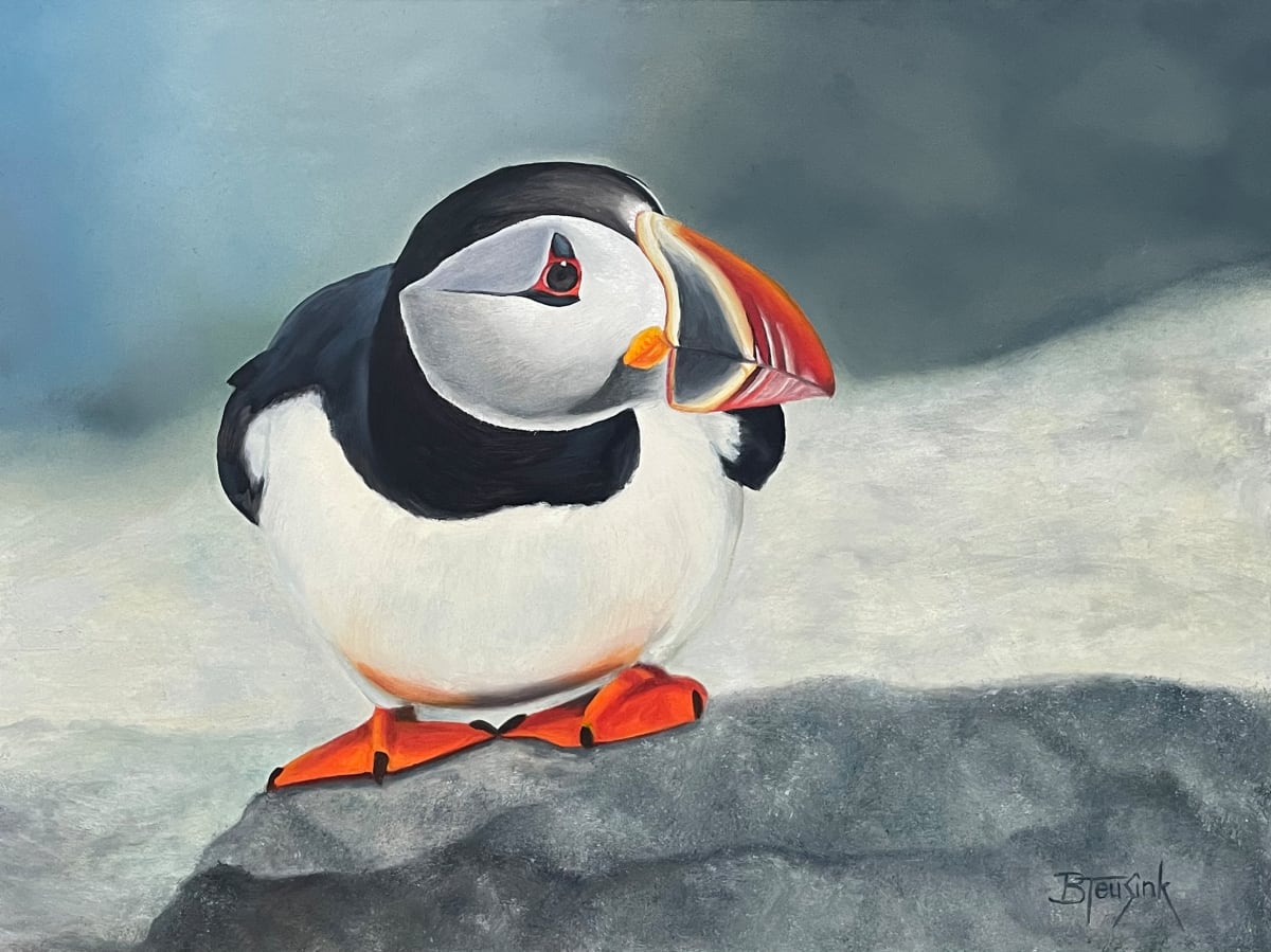 Puffin Perch by Barbara Teusink  Image: Puffin Perch