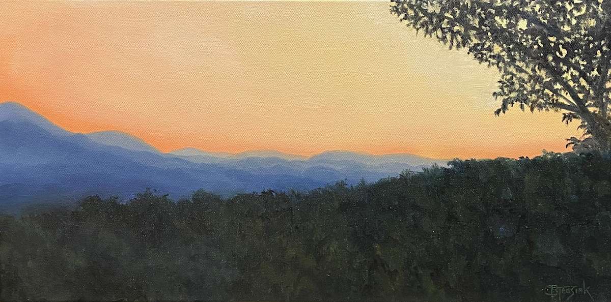 Mountain Glow by Barbara Teusink 