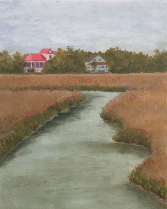Edisto Marsh View by Barbara Teusink 