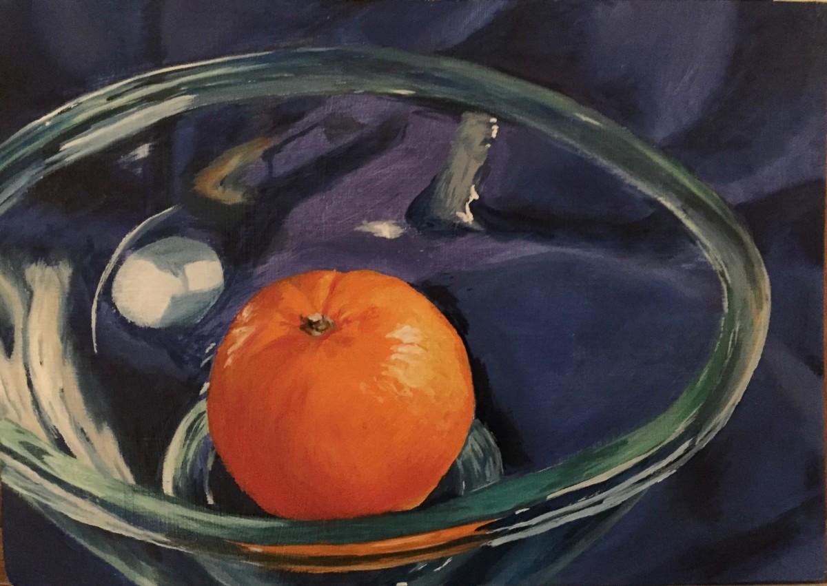 Orange Bowl WarmUp by Barbara Teusink 