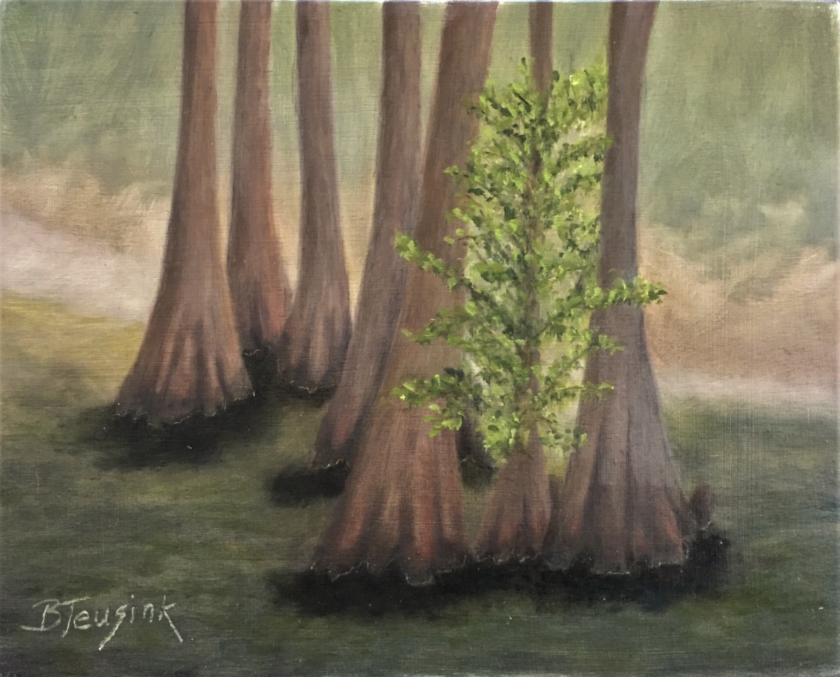 Among the Cypress by Barbara Teusink 