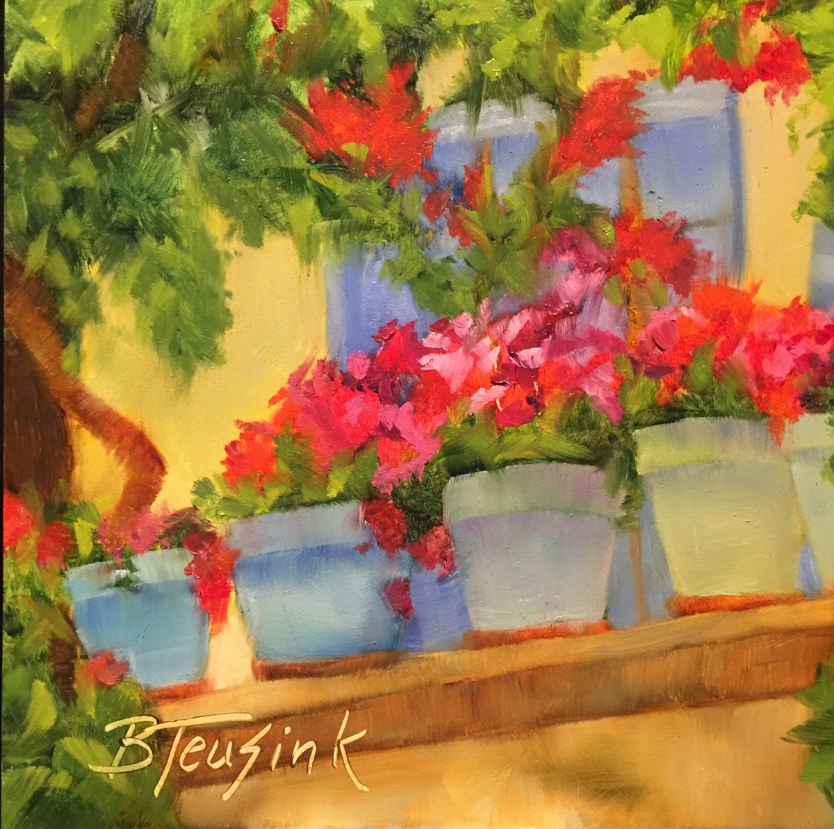 Front Row Seats in France (Study of Dreama Tolle Perry) by Barbara Teusink 