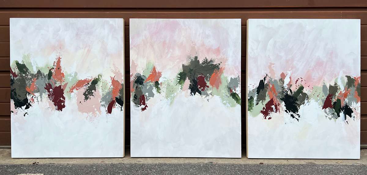 Slow & Steady (triptych) by Jen Sterling, Image 4.