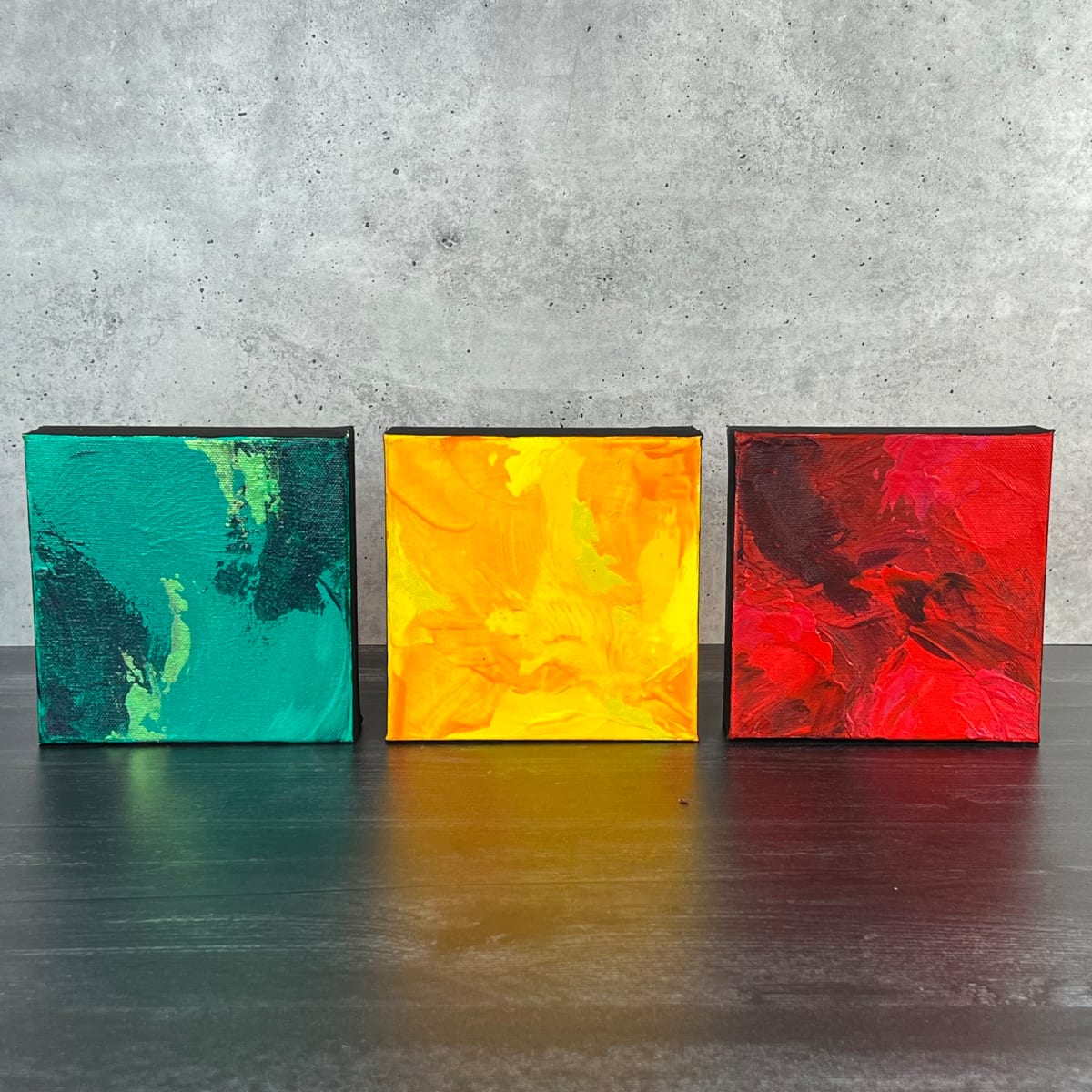 Traffic Light #2 (Triptych) by Jen Sterling, Image 2.