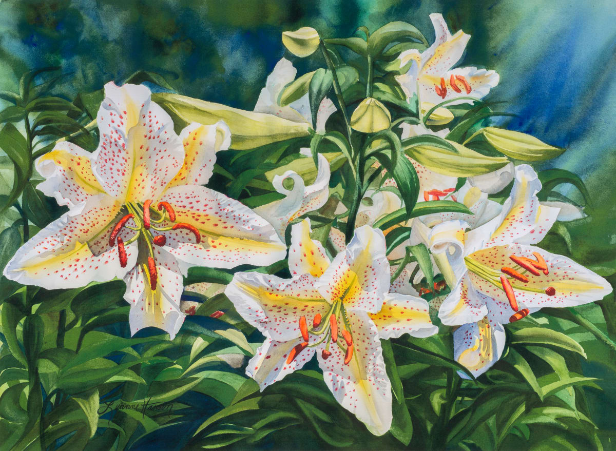 Lilies by Leanne Hanson 