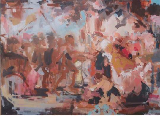 Tribes Exchanging Gifts after Rubens by Jerry Ross, Image 1.