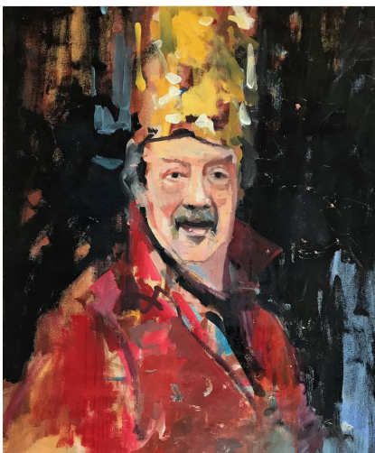 Wolmer with Panettone Hat by Jerry Ross, Image 1.