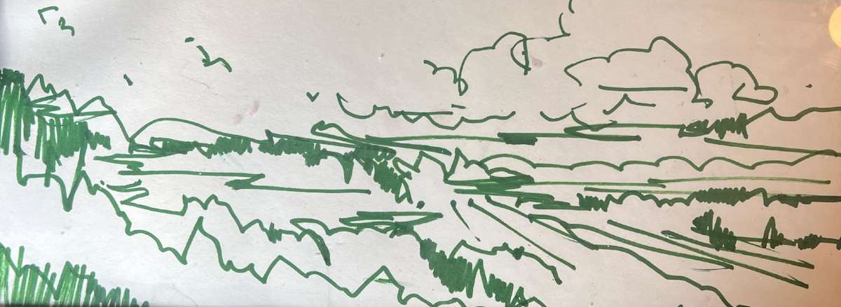 Bardo landscape by Jerry Ross, Image 1.