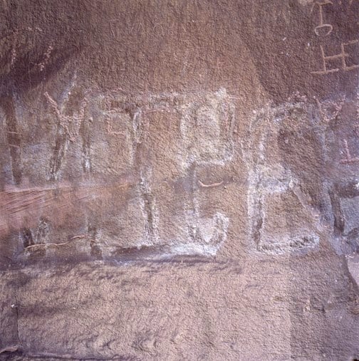 NIGER, Moonflower Canyon, Utah 1994 by Susan Moldenhauer 