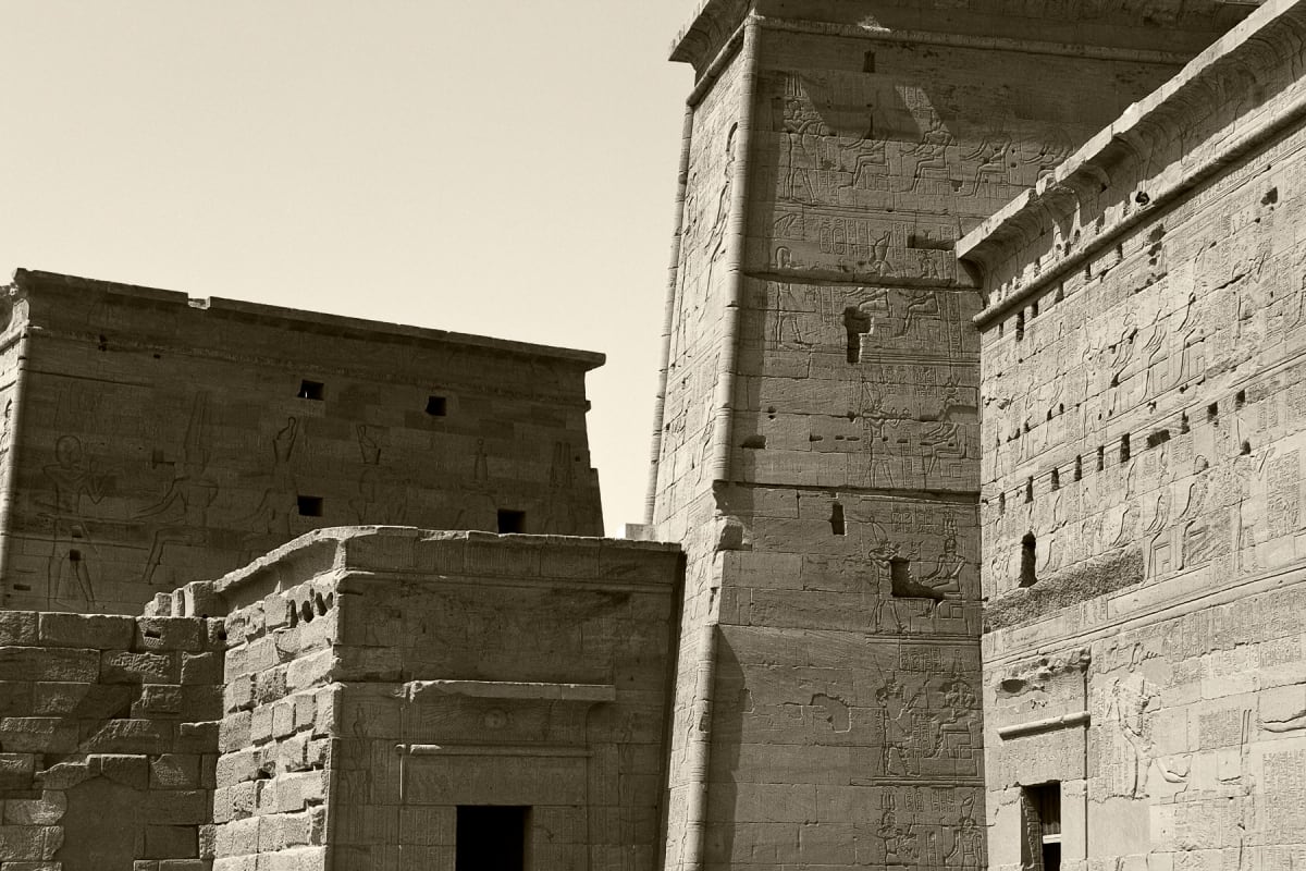 Temple of Isis, Philae, Egypt by Susan Moldenhauer 