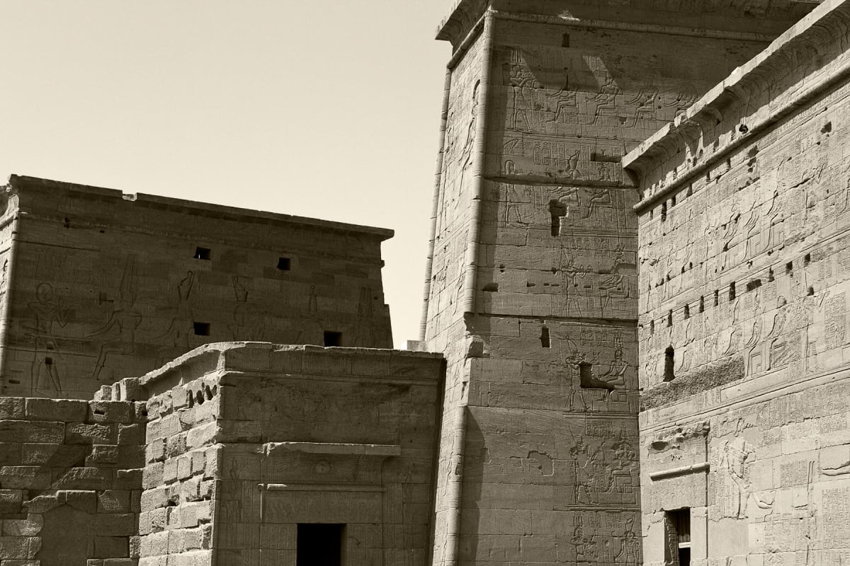 Temple of Isis, Philae, Egypt, Image 1.