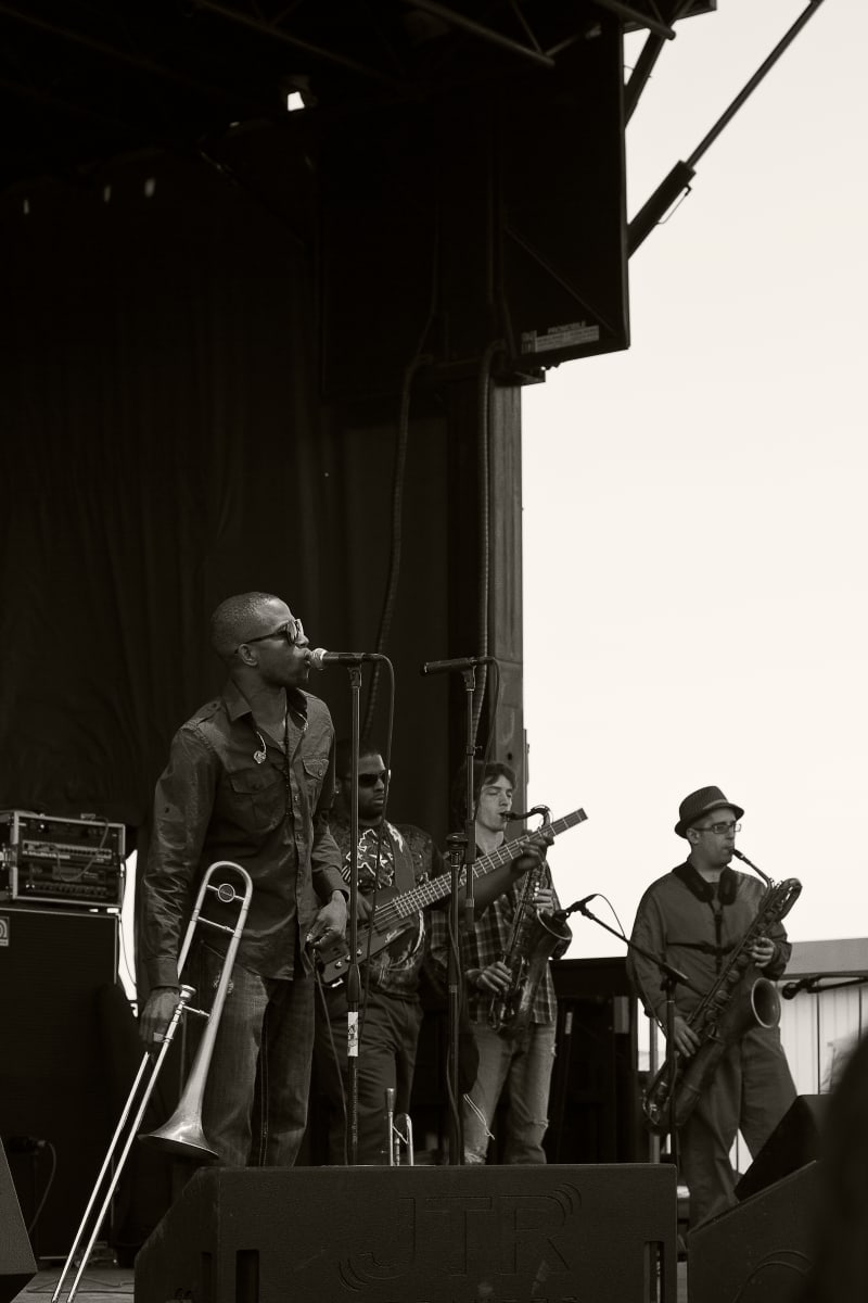 Trombone Shorty, Snowy Range Music Festival, Laramie, WY by Susan Moldenhauer, Image 1.