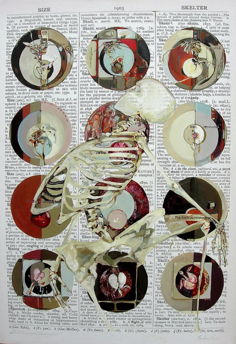 Skeleton, Heart, Gun by Tina Newlove 